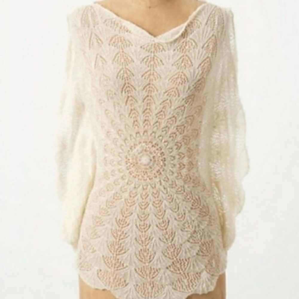 ANTHROPOLOGIE- Far Away From Close Crochet